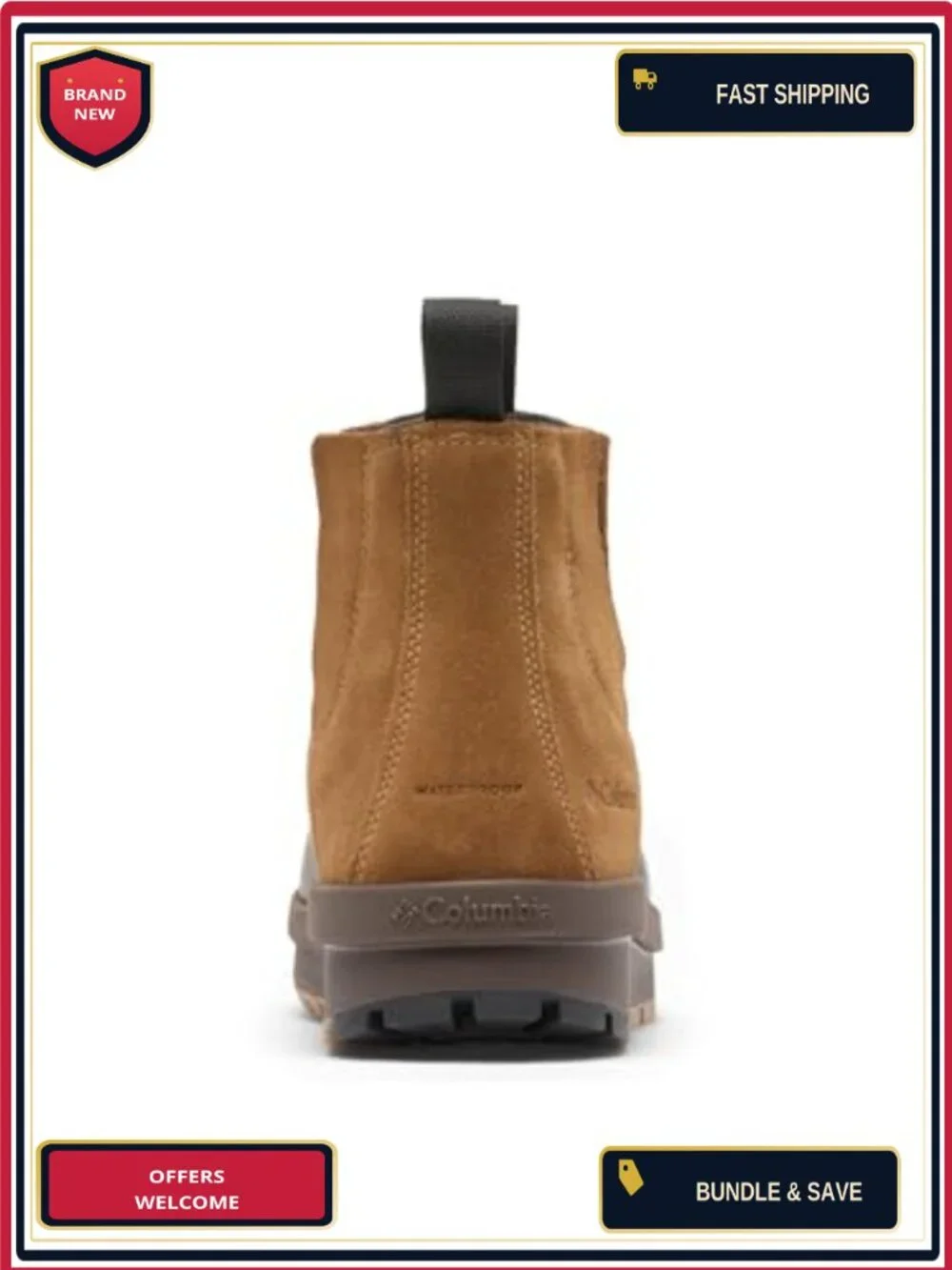 Columbia Moritza Chelsea Shield Women's Waterproof Suede Duck Snow Boots